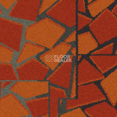 Ковровая плитка Interface Collection Human Connections Rue 8344005 Orange фото 1 | FLOORDEALER